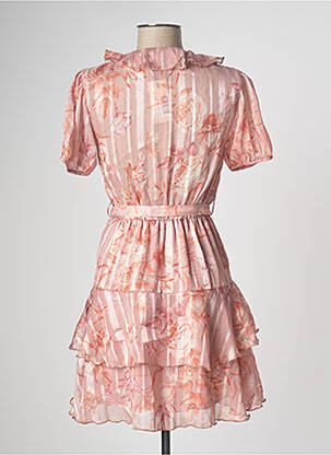 Rochie scurtă roz FOUDRE BY AURELIE VAN DAELEN femeie