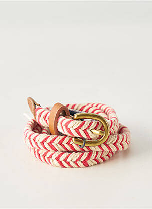 Curea roșu PIECES femeie