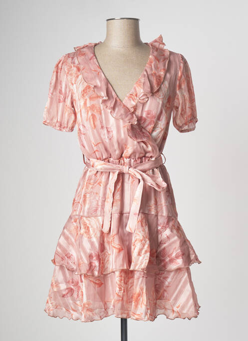 Rochie scurtă roz FOUDRE BY AURELIE VAN DAELEN femeie