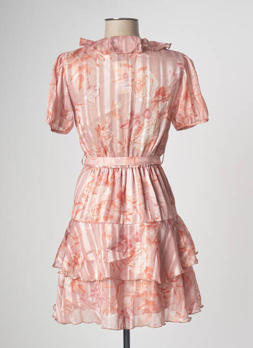 Rochie scurtă roz FOUDRE BY AURELIE VAN DAELEN femeie