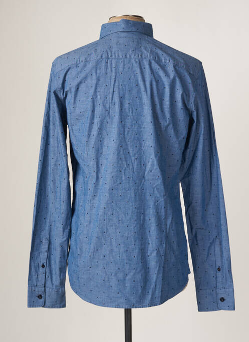 Cămașă cu mâneci lungi albastru TOM TAILOR bărbat