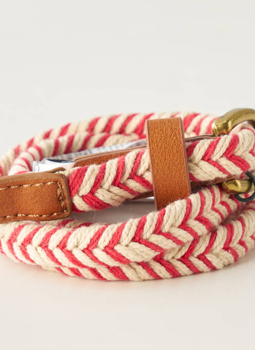 Curea roșu PIECES femeie