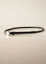 Curea negru PIECES femeie
