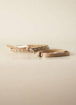 Curea bej PIECES femeie