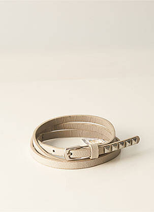 Curea gri PIECES femeie