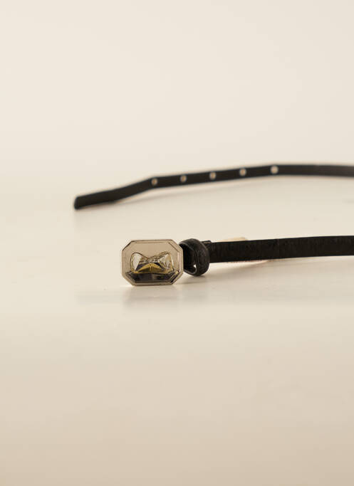 Curea negru PIECES femeie