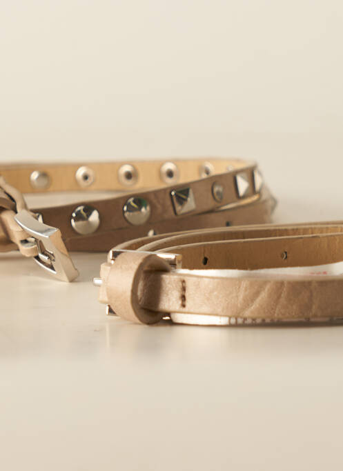 Curea bej PIECES femeie