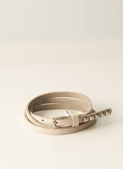 Curea gri PIECES femeie