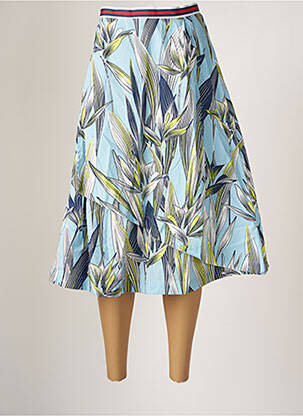 Fustă midi albastru EDC femeie