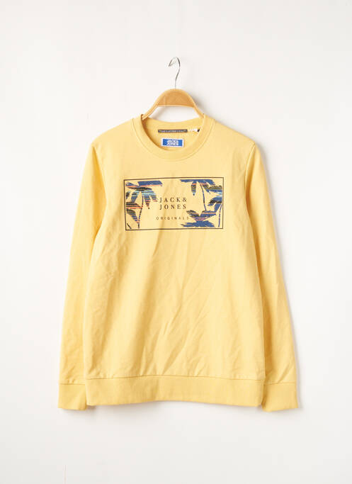 Hanorac galben JACK & JONES băiat