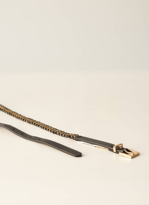 Curea negru PIECES femeie