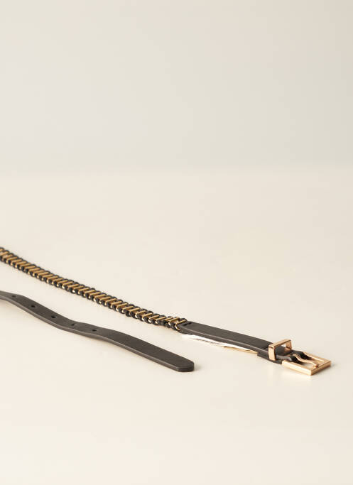 Curea negru PIECES femeie