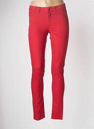 Pantalon slim roșu PIECES femme