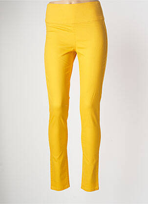 Jegging galben PIECES femeie