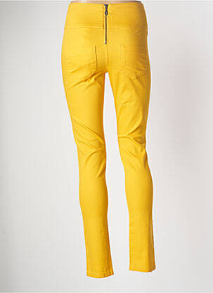 Jegging galben PIECES femeie