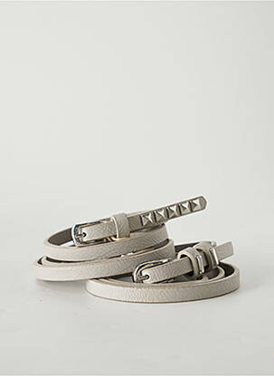 Curea gri PIECES femeie