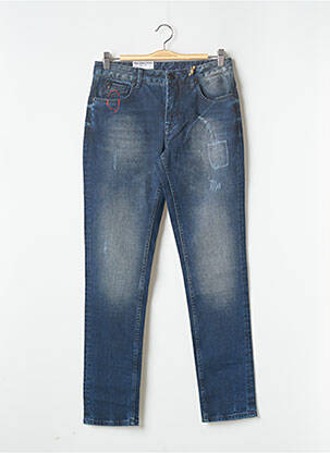 Blugi cu croială slim albastru NO EXCESS bărbat