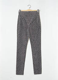 Pantalon slim gri PIECES femeie