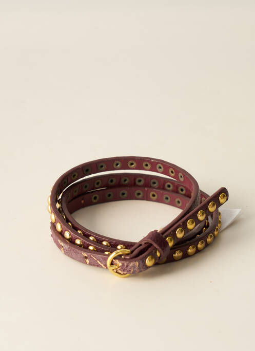 Curea roșu PIECES femeie