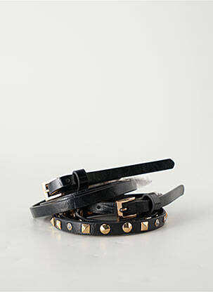 Curea negru PIECES femeie