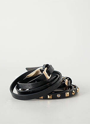 Curea negru PIECES femeie