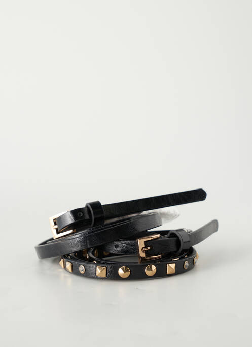 Curea negru PIECES femeie