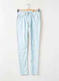 Pantalon slim albastru PEPE femeie