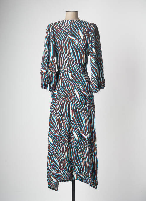 Rochie lungă maro ASTRID BLACK LABEL femeie