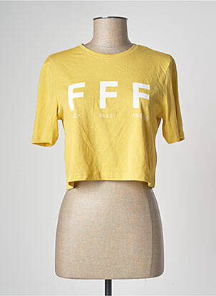 Tricou galben ONLY femeie