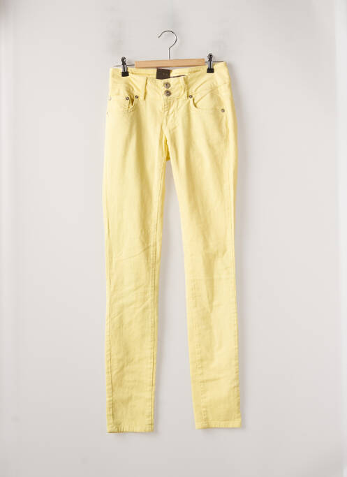 Blugi cu croială slim galben LTB femeie