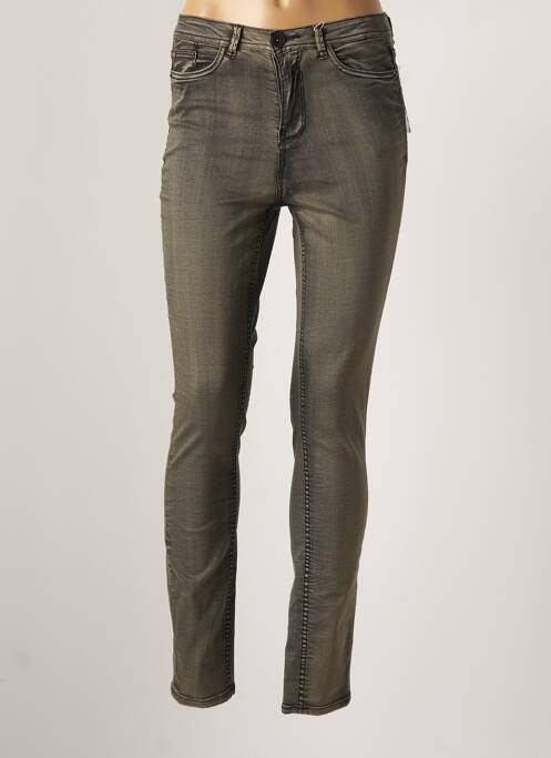 Blugi cu croială slim verde GARCIA femeie