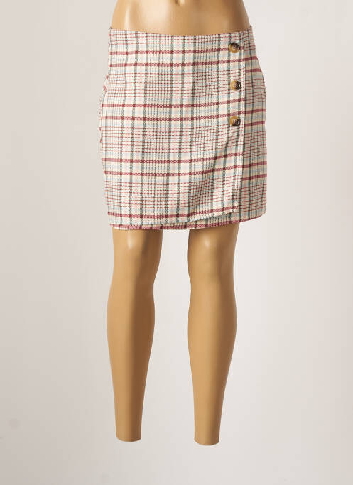 Fustă scurtă roșu VILA femeie