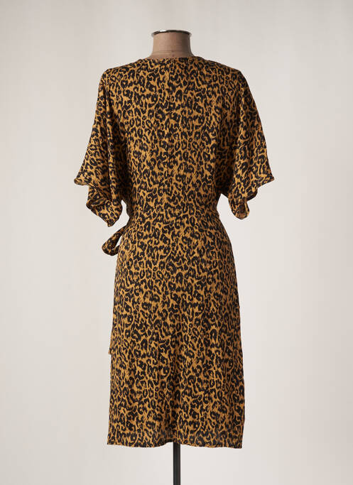 Rochie midi maro ASTRID BLACK LABEL femeie