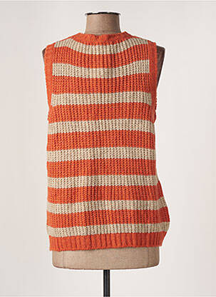 Pulover portocalie AMELIE & AMELIE femeie