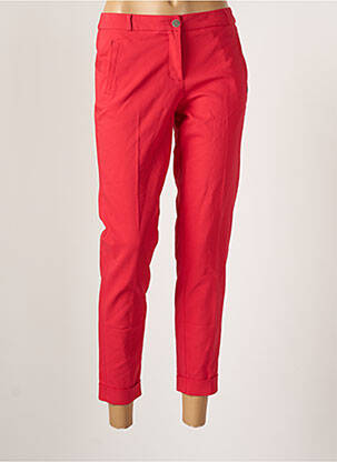 Pantalon chino roșu GARCIA femeie