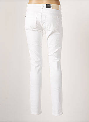 Blugi cu croială slim alb ONLY femeie