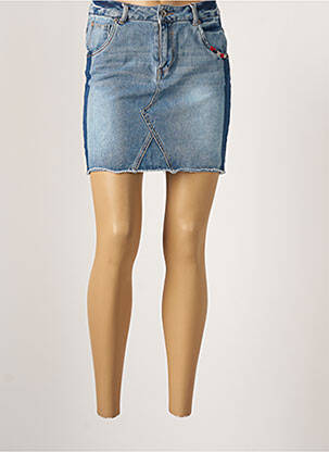 Fustă scurtă albastru GARCIA fată