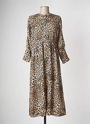 Rochie lungă bej GUESS fată