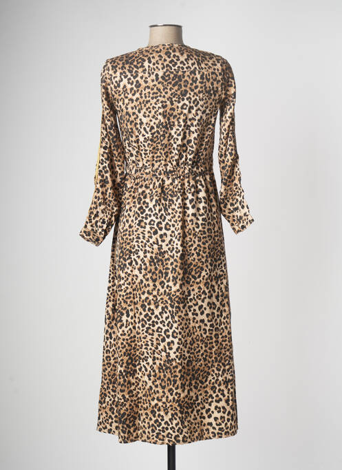 Rochie lungă bej GUESS fată