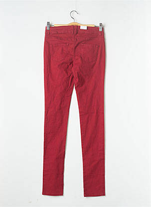 Pantalon slim roșu VERO MODA femeie