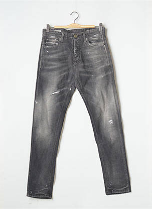 Blugi cu croială slim negru JACK & JONES bărbat
