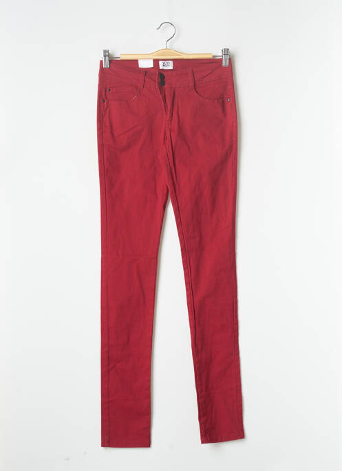Pantalon slim roșu VERO MODA femeie