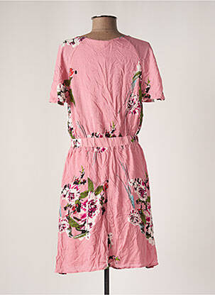 Rochie midi roz VILA femeie