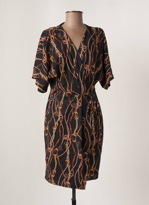 Rochie midi negru ASTRID BLACK LABEL femeie