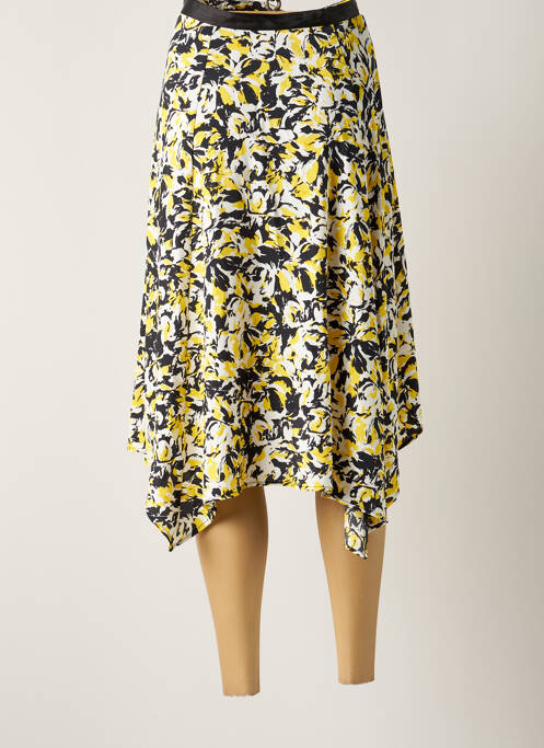 Fustă midi galben MORGAN femeie