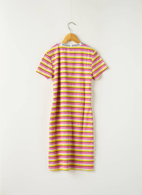 Rochie midi roz GUESS fată