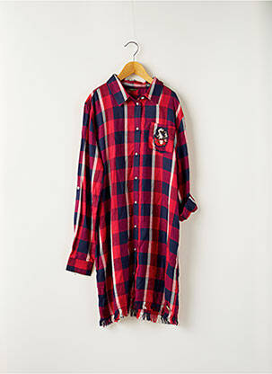 Rochie midi roșu GUESS fată