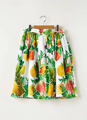 Fustă midi alb GUESS fată