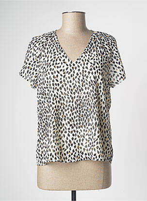 Tricou bej VERO MODA femeie