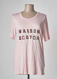 Tricou roz SCOTCH & SODA femeie